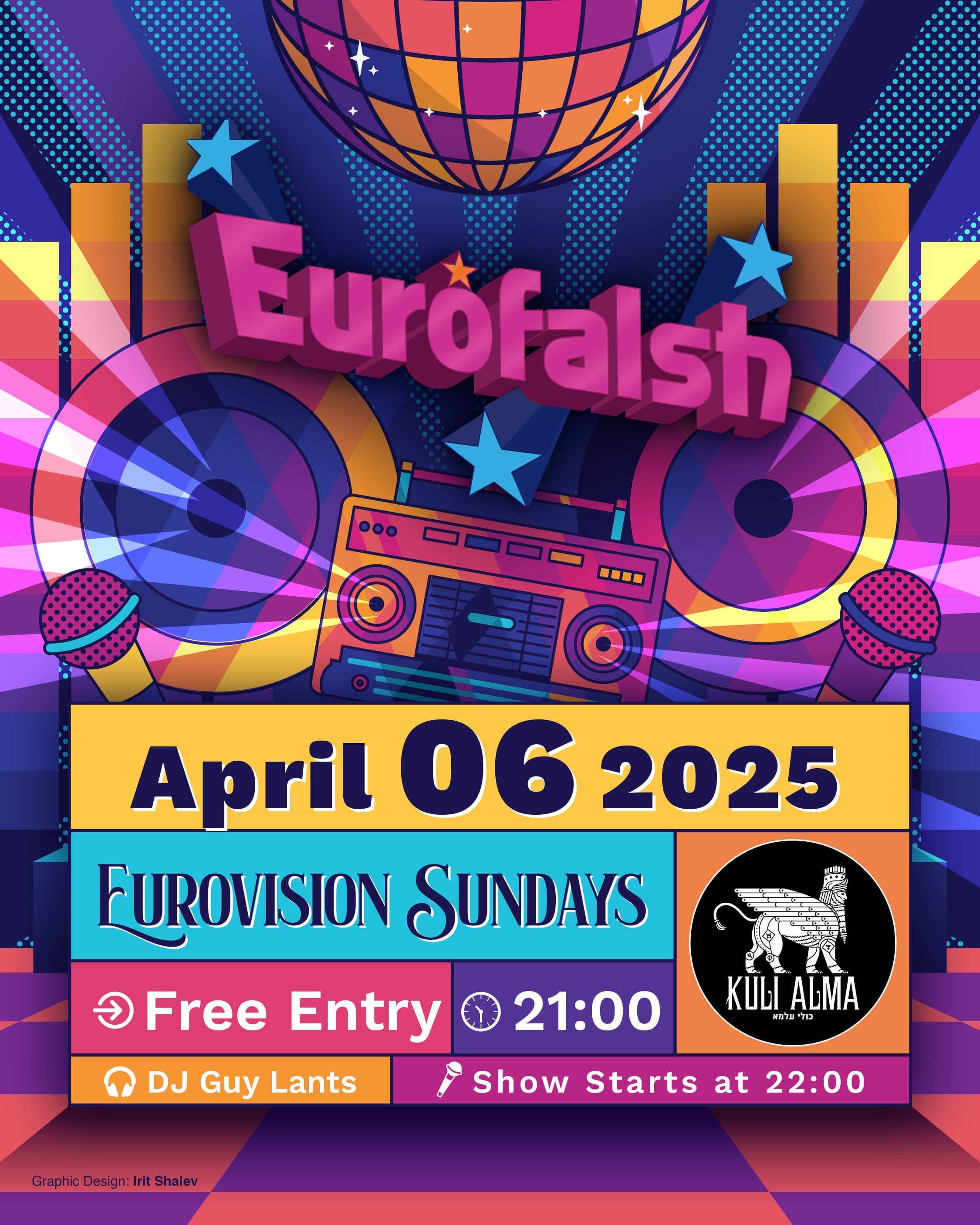 Eurovision Sunday with the EuroFalsh