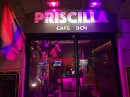 Priscilla Cafe logo
