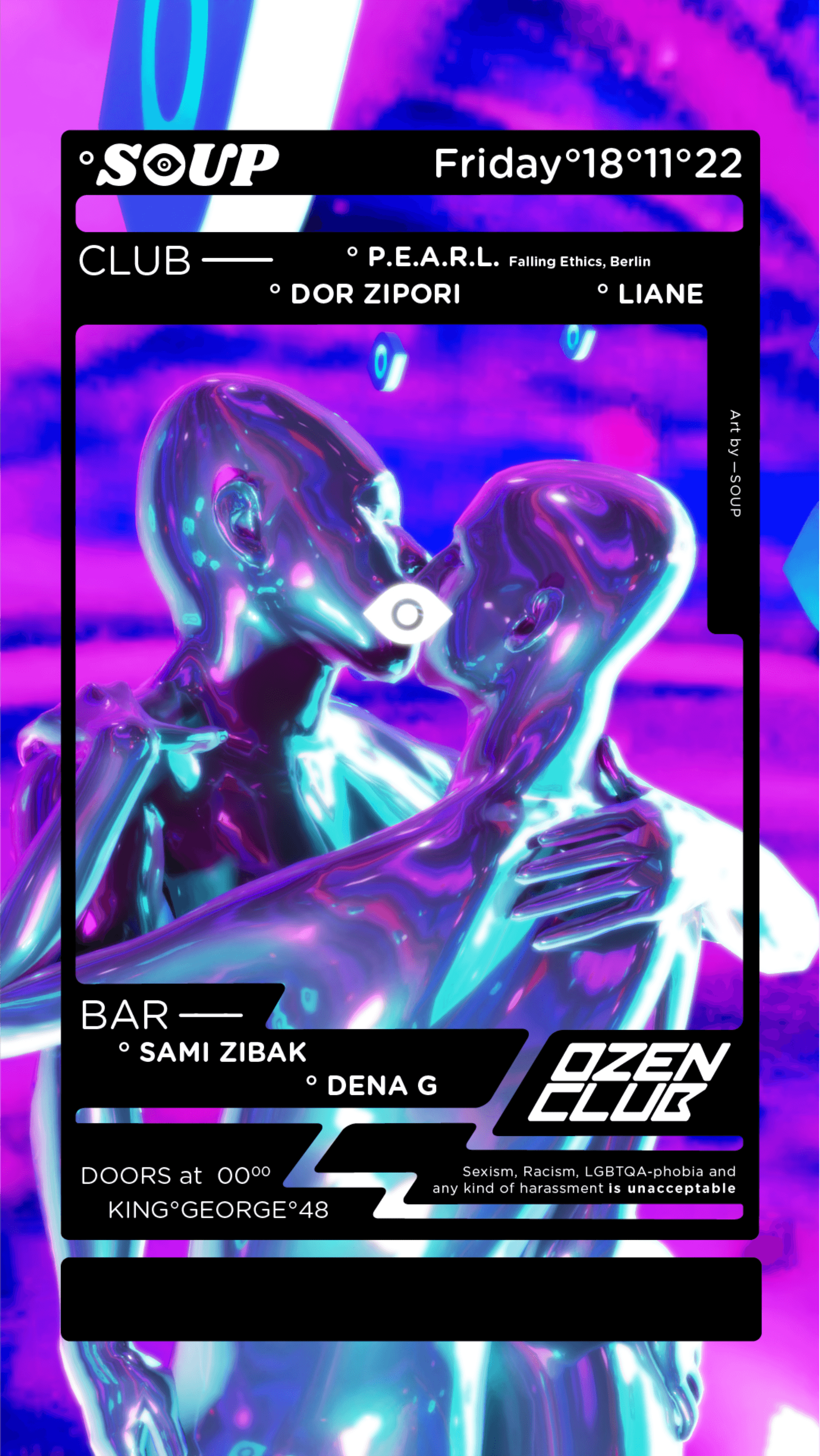 SOUP  - Hosting P.E.A.R.L. (Falling Ethics, Berlin)