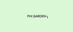 Phi_ Garden logo