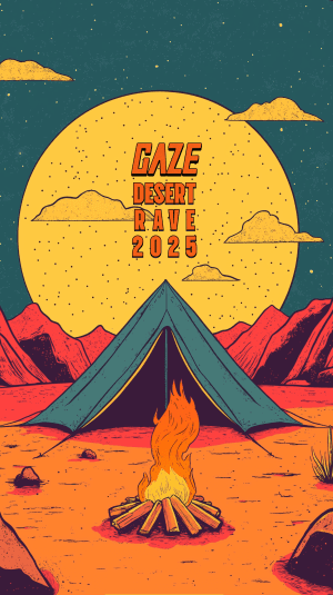 SLEEPING OPTIONS - GAZE DESERT RAVE 16.5.25