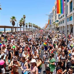 Tel Aviv Pride Parade 2022 מצעד הגאווה בתל אביב logo
