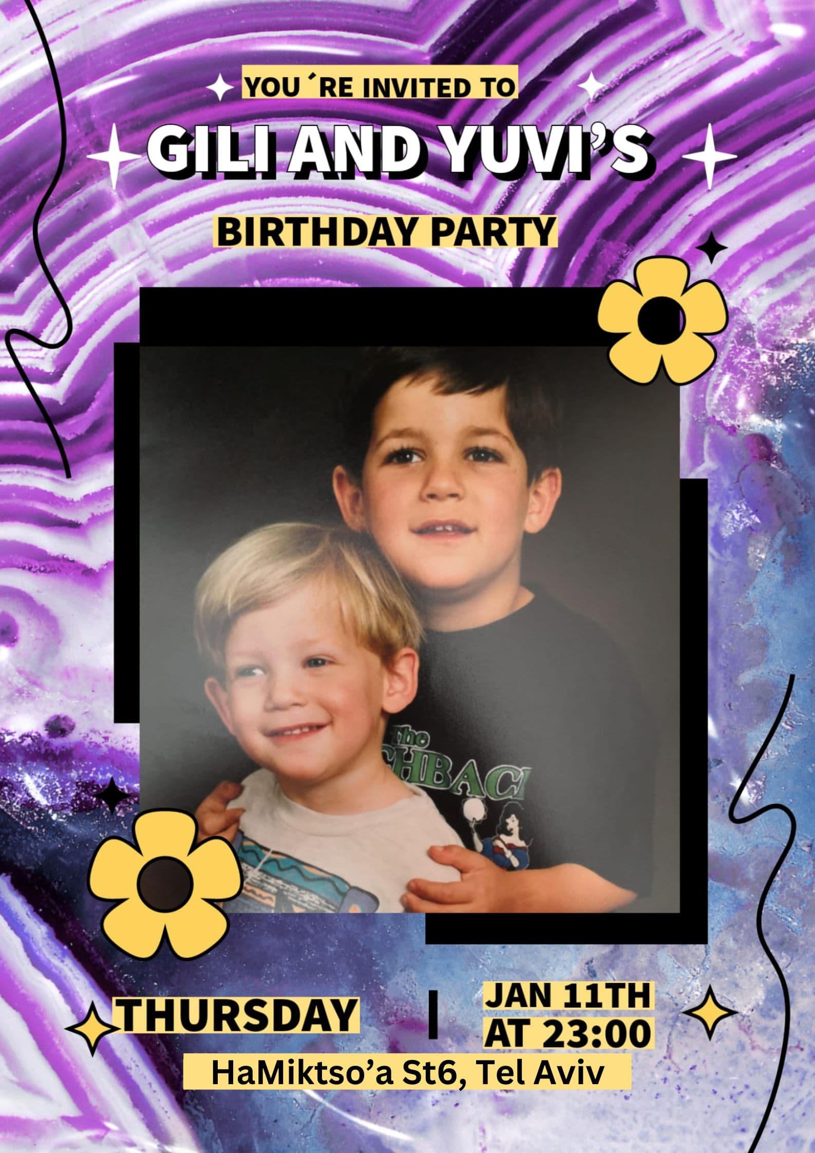 GILI AND YUVI BIRTHDAY