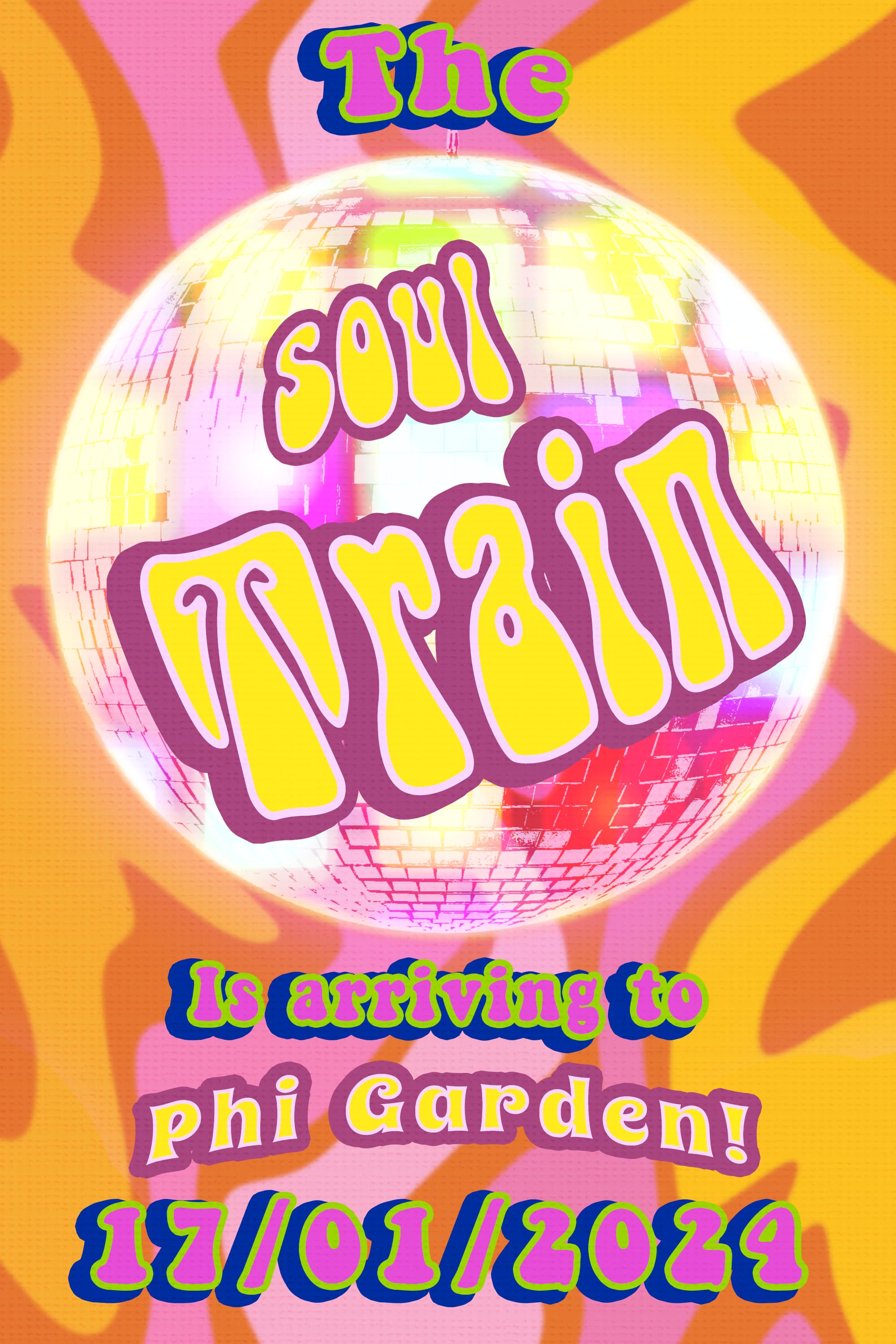 The SoulTrain is arriving to PHI Garden! 17/01/24