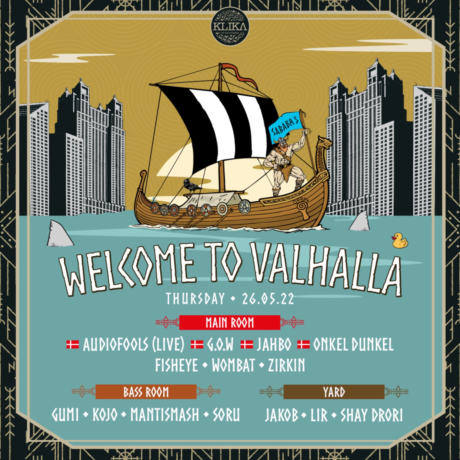 KLIKA Present, Welcome To Valhalla !!