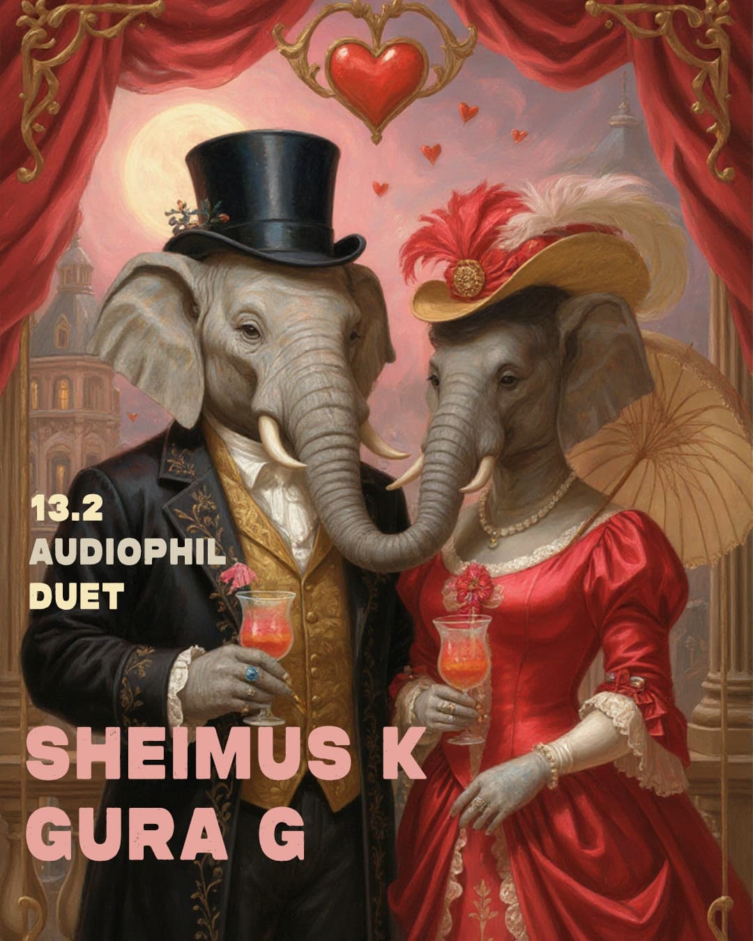 AUDIOPHIL DUET |13.2 | SHEIMUS K X GURA G