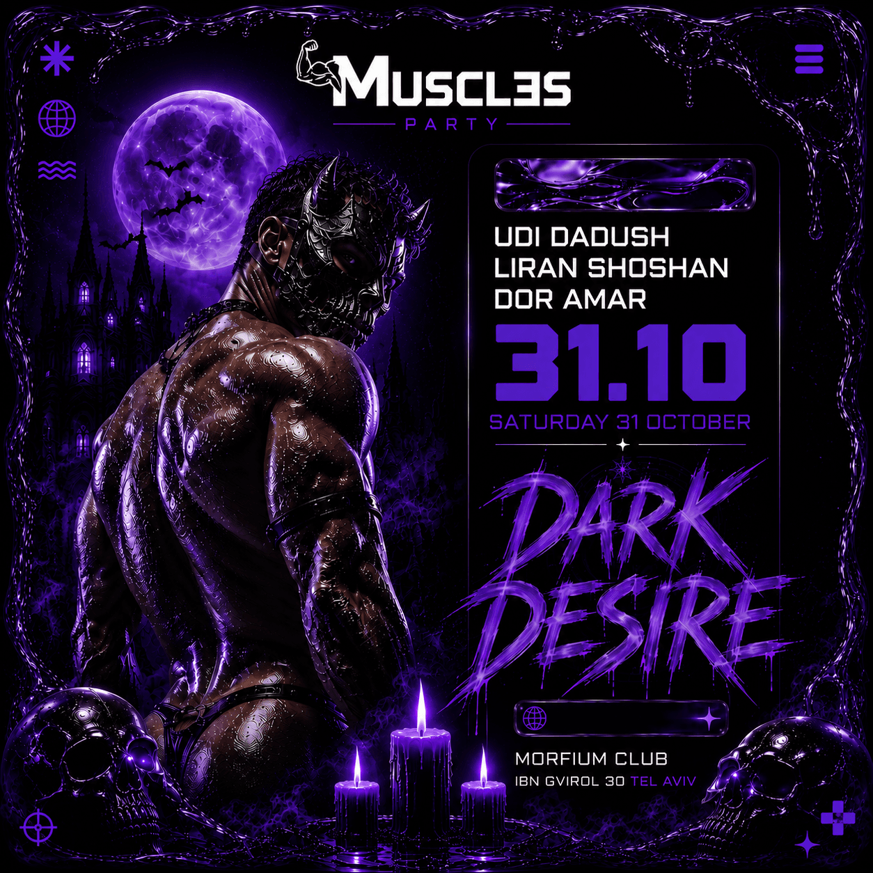 MUSCLES XXX IN MORFIUM CLUB-👻 HALLOWN PARTY👻