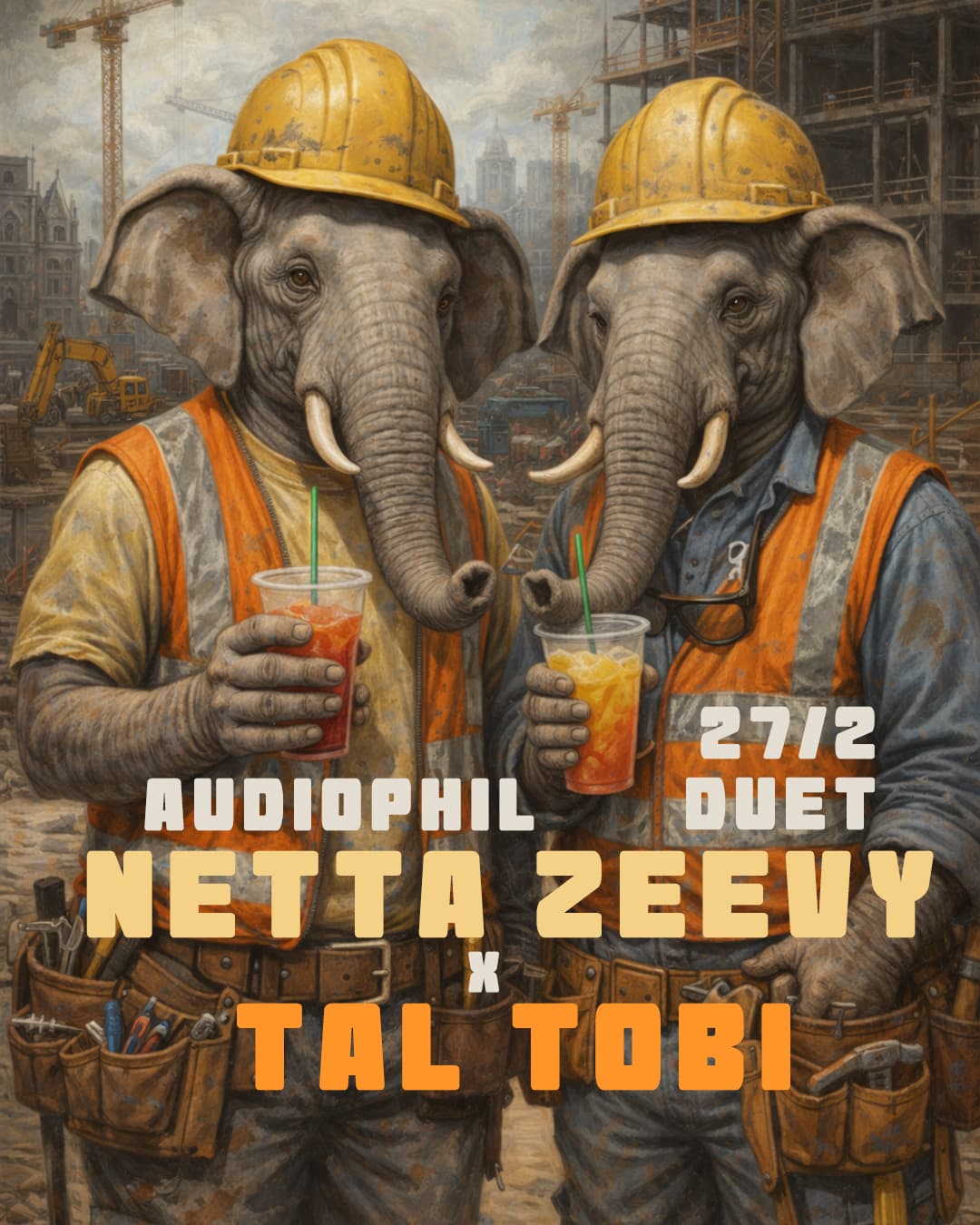 AUDIOPHIL DUET |27.2 | NETTA ZEEVY X TAL TOBI