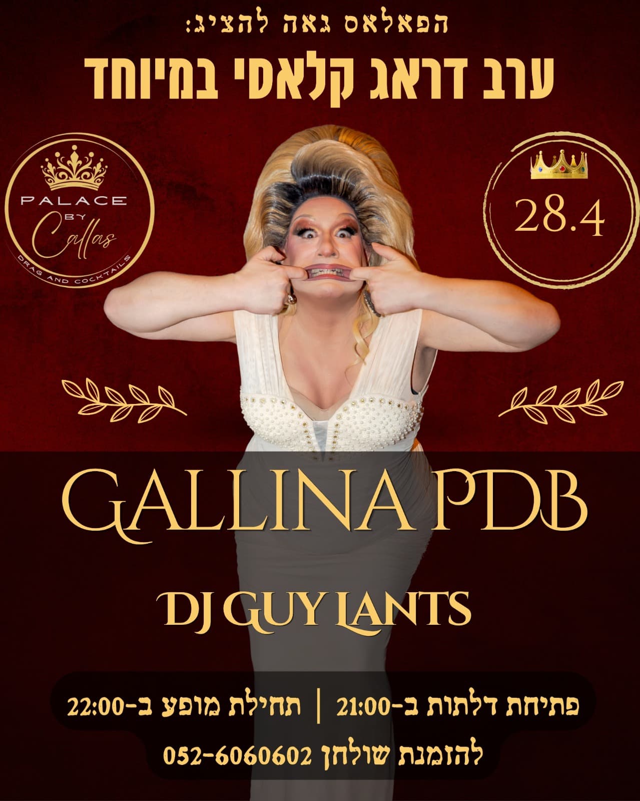PALACE BY CALLAS - DRAG - GALINA PDB