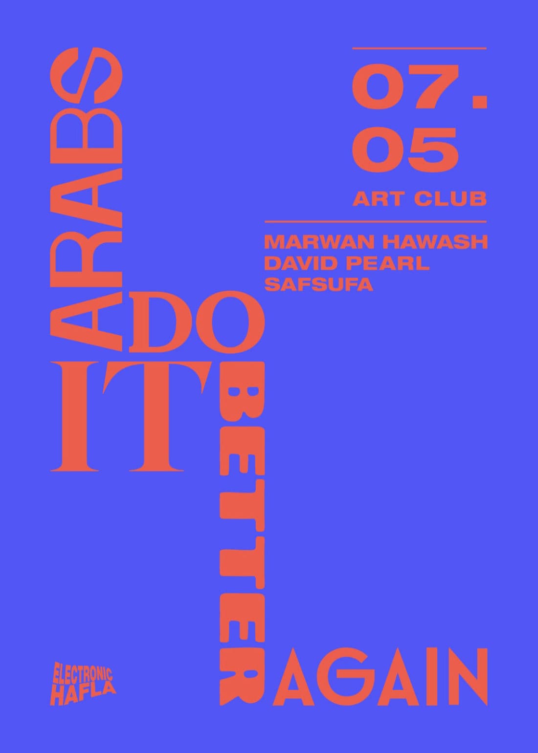 Arabs Do It Better @Art Club 7.5