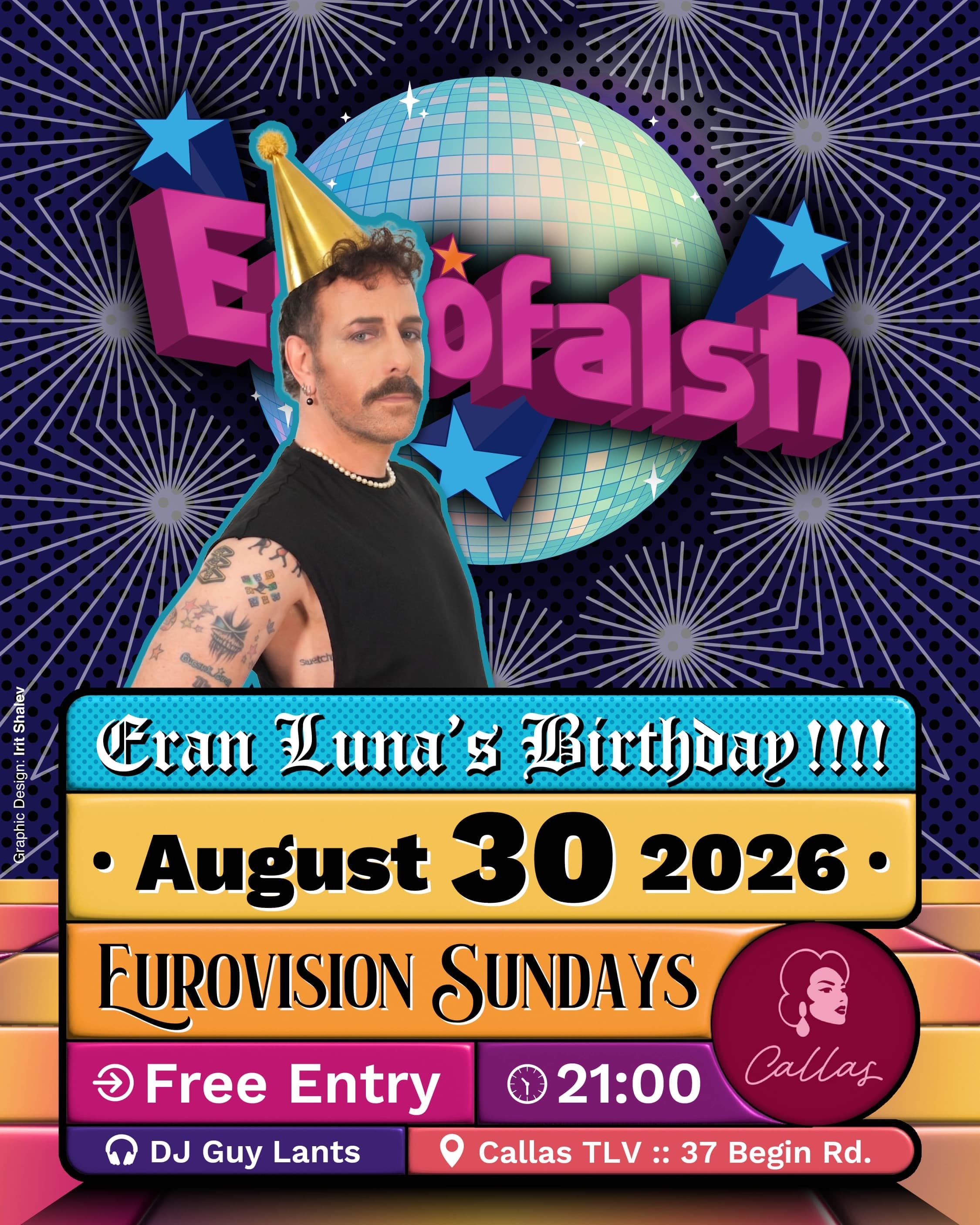 Eurovision Sundays with the EuroFalsh - Eran Luna’s Birthday 🎉