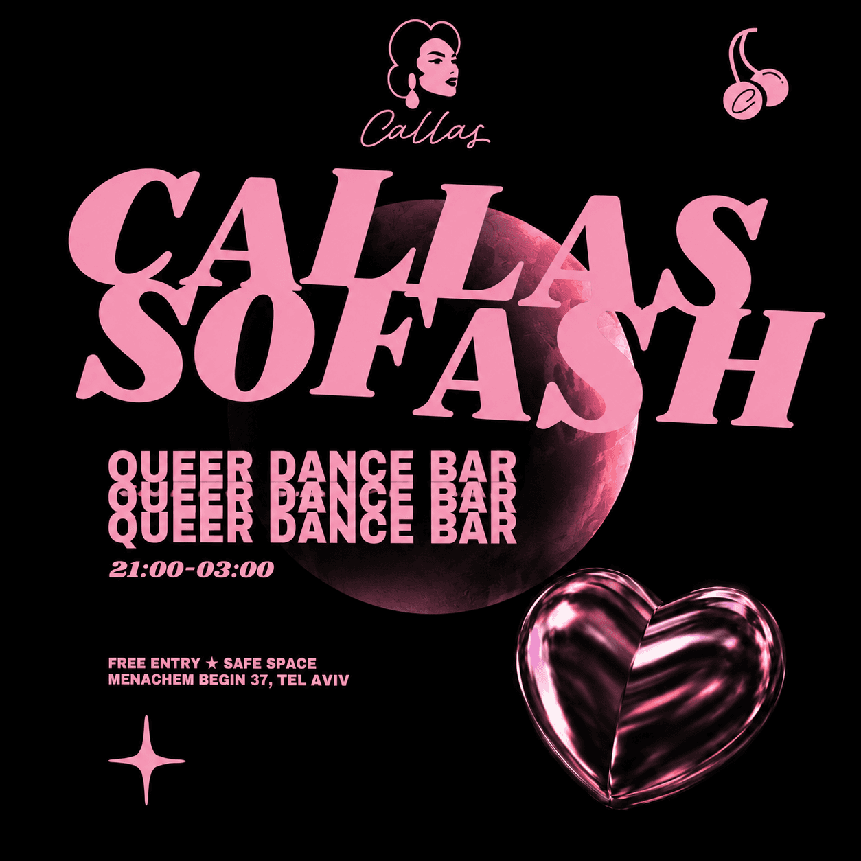 CALLAS 💖 Patio & Inside HAPPY HOUR