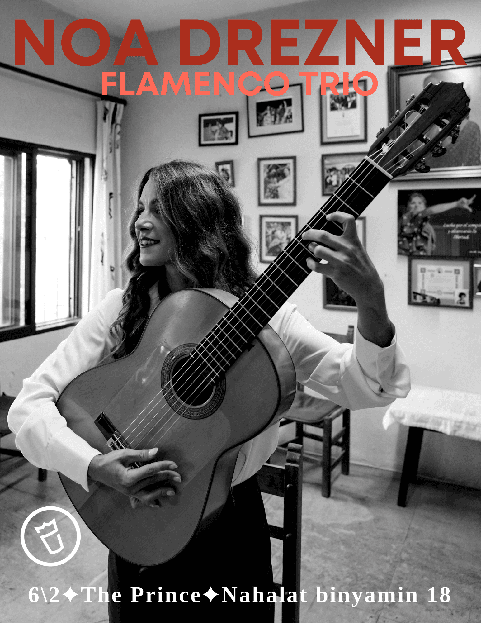 Noa Drezner✦6/2/24✦Flamenco Trio✦The prince✦הנסיך