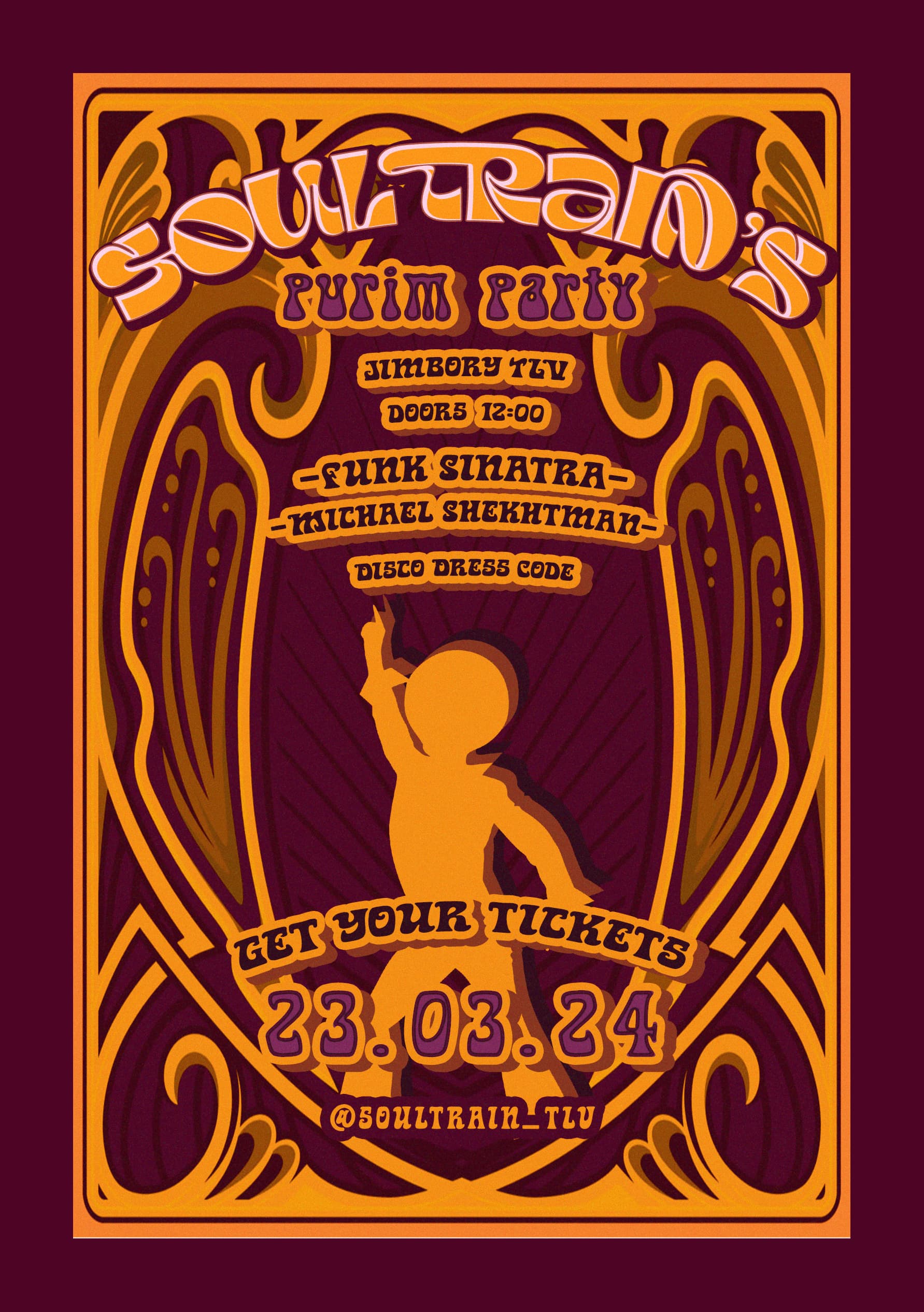 SoulTrain's PURIM Party! // 23.03.2024 //