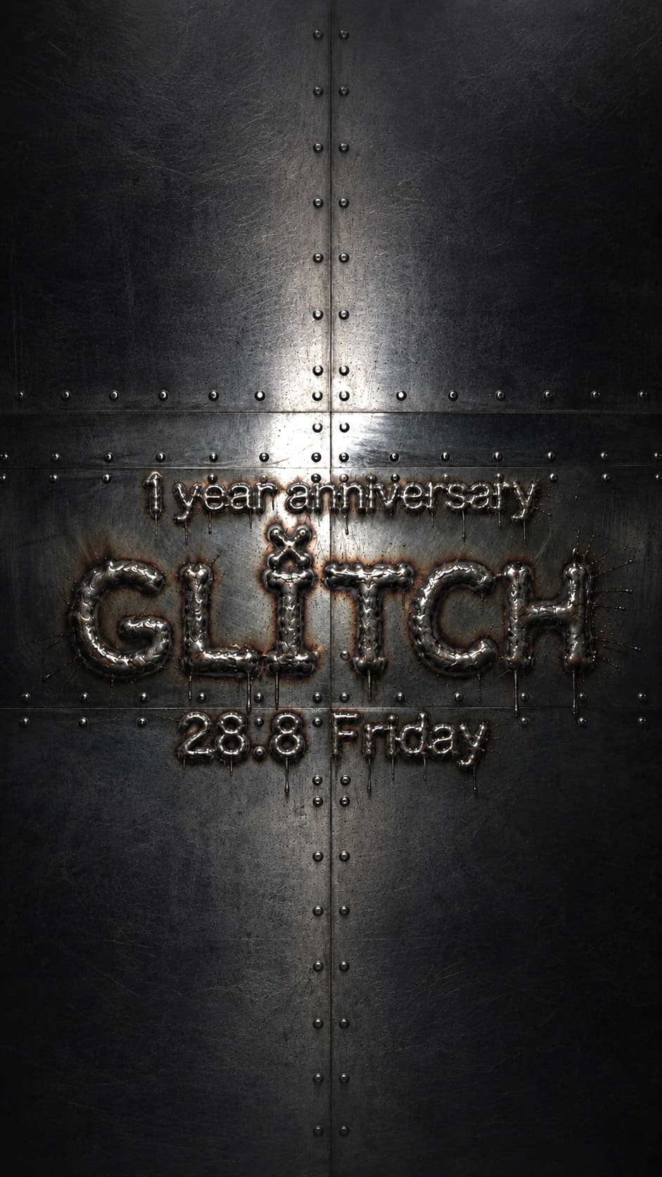 One Year Anniversary X Glitch 28/8 FRI