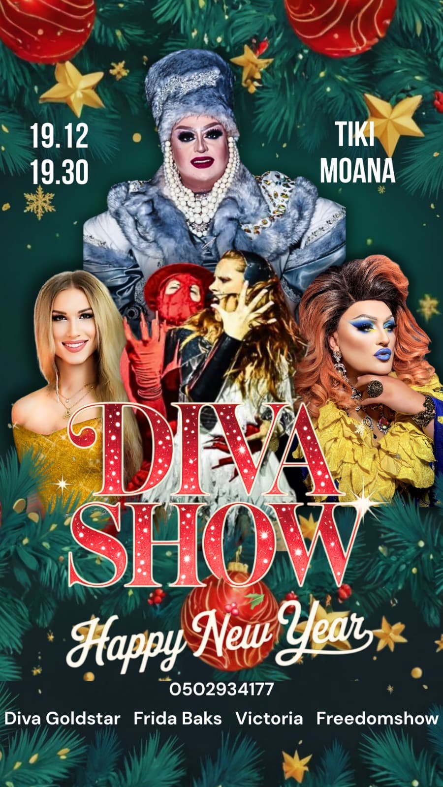 DIVA GOLDSTAR HAPPY NEW YEAR