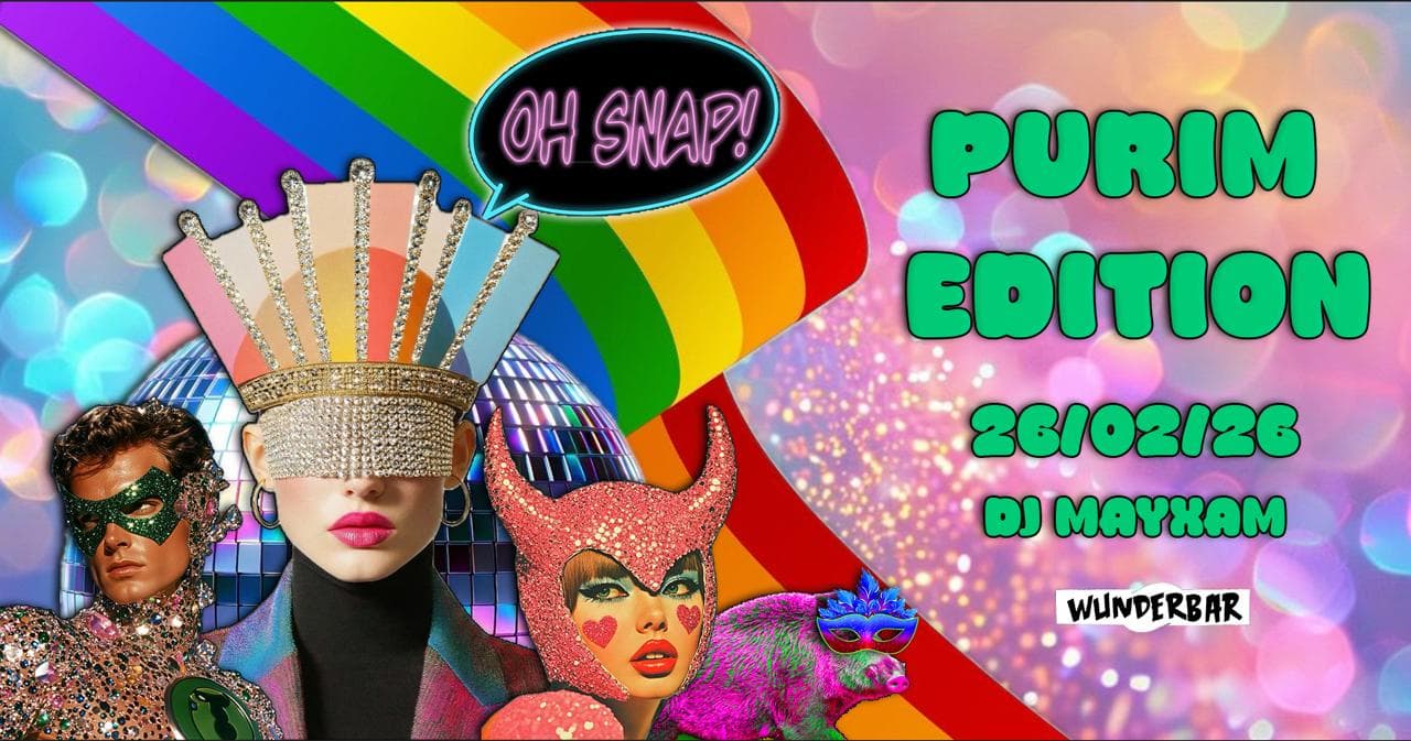 OHSNAP! PURIM EDITION PARTY