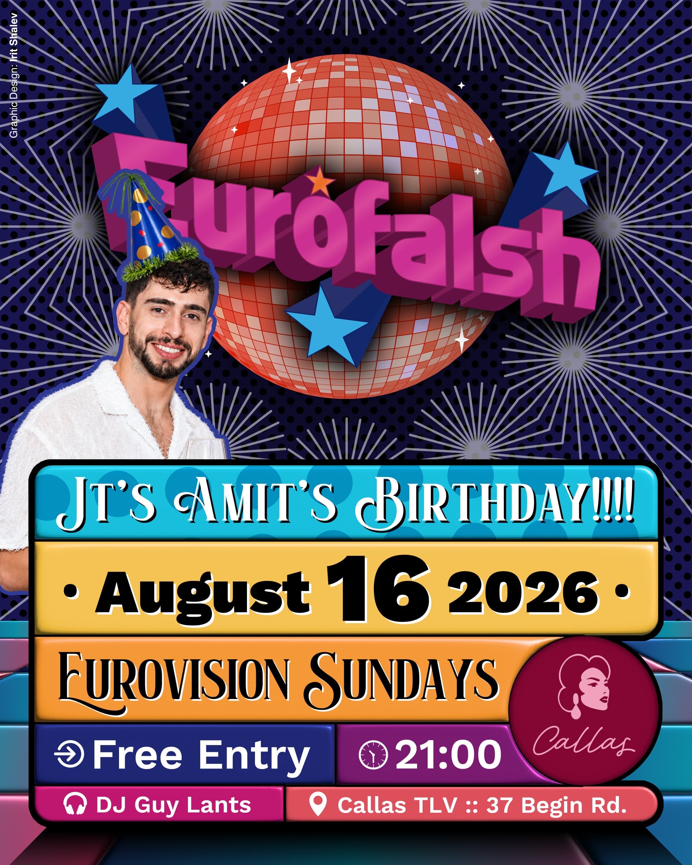 Eurovision Sundays with the EuroFalsh - Itโs Amitโs Birthday ๐