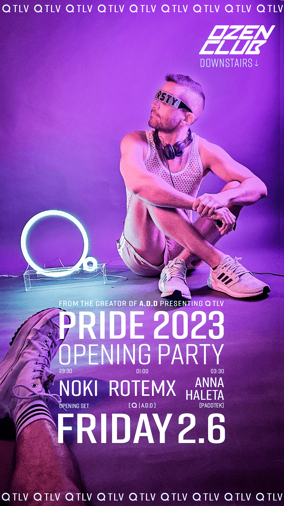 🏳️🌈 Q 🖤 PRIDE 2023 OPENING PARTY
