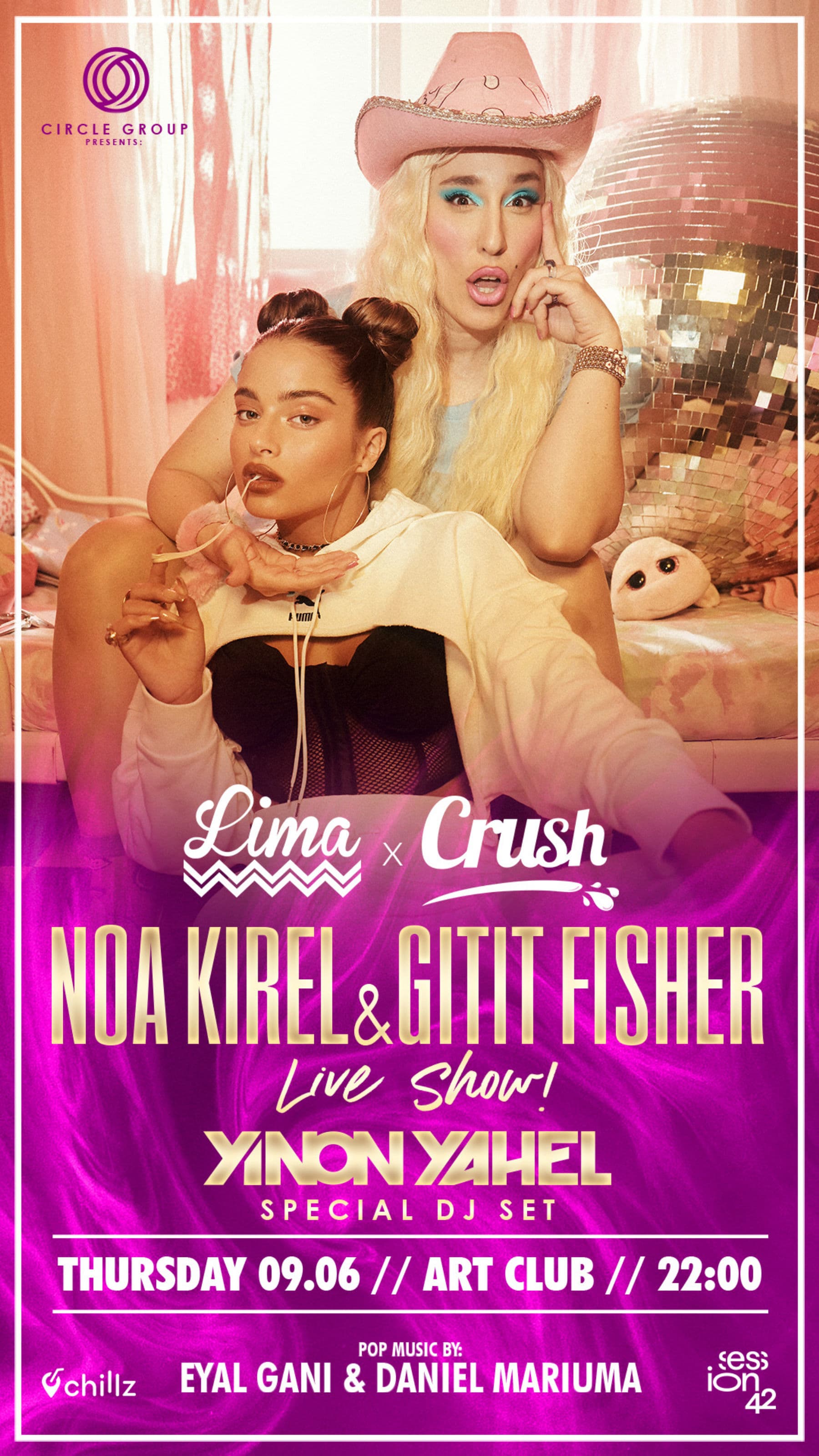 LIMA X CRUSH - NOA KIREL & TUTIT & YINON YAHEL