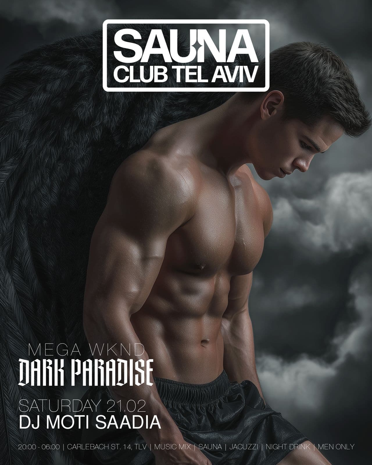 PARTY - DJ MOTI - DARK PARADISE - Sauna Edition
