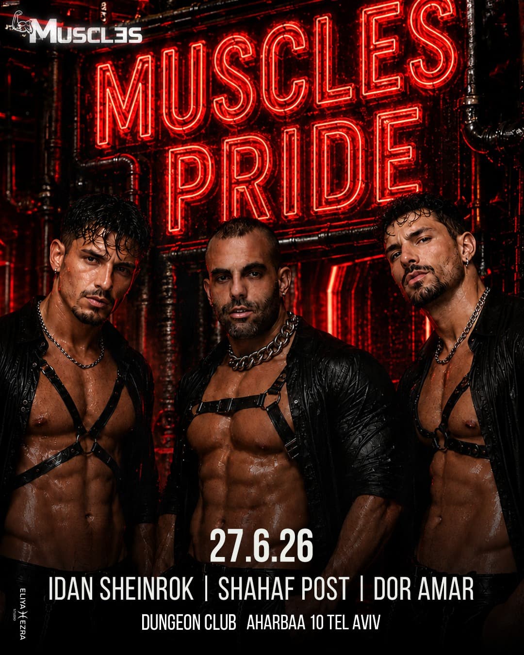 🏳️🌈MUSCLES XXX IN DUNGEON CLUB-PRIDE EVENT🏳️🌈