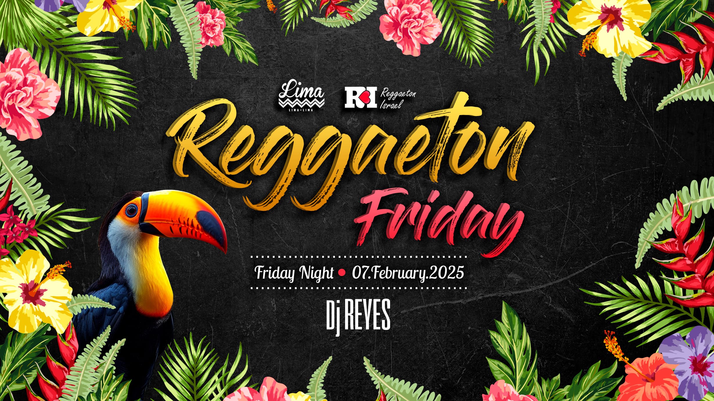 REGGAETON LIMA WEEKEND VIERNES 7.2.2025