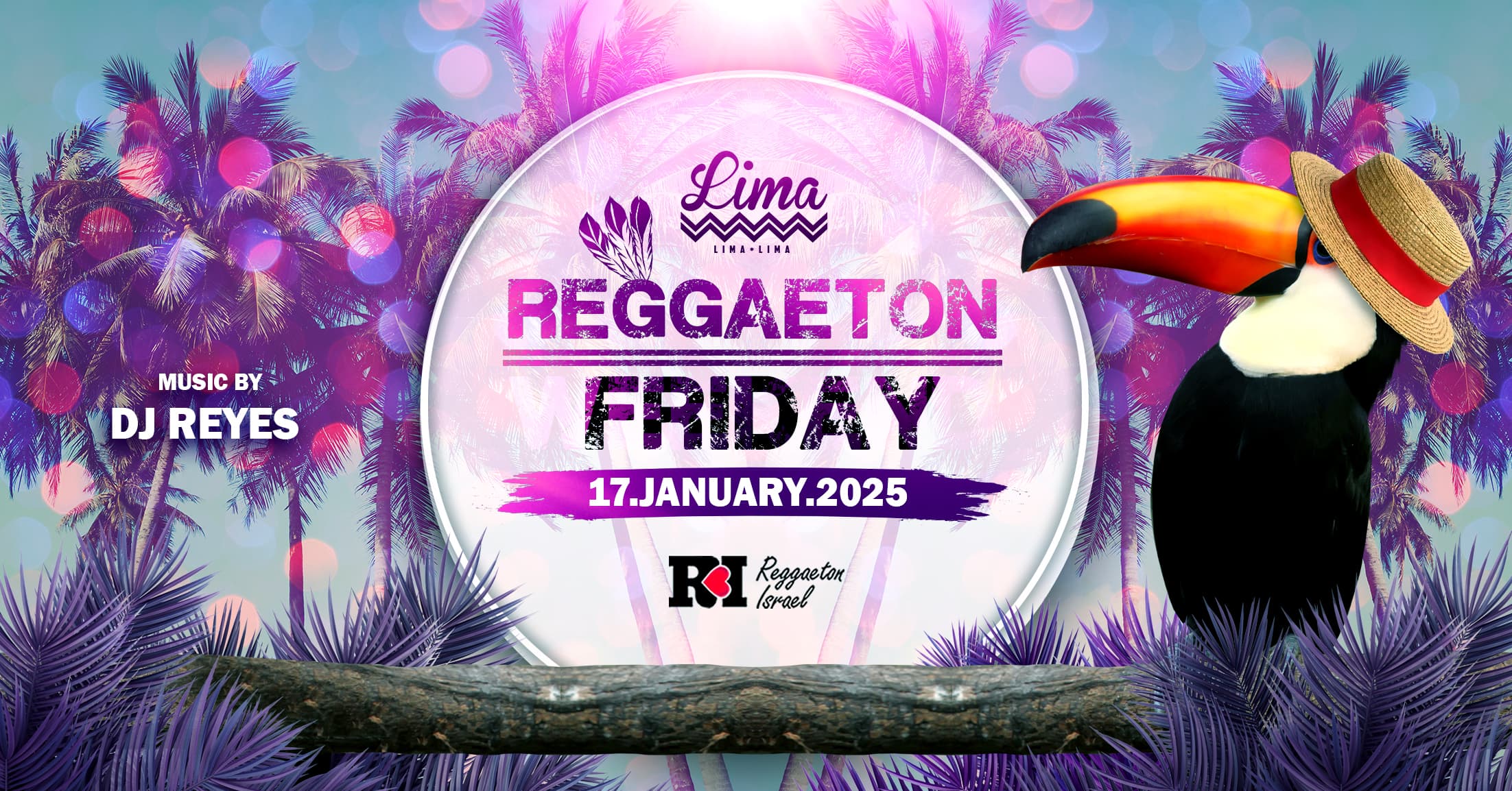 REGGAETON LIMA WEEKEND VIERNES 17.1.2025
