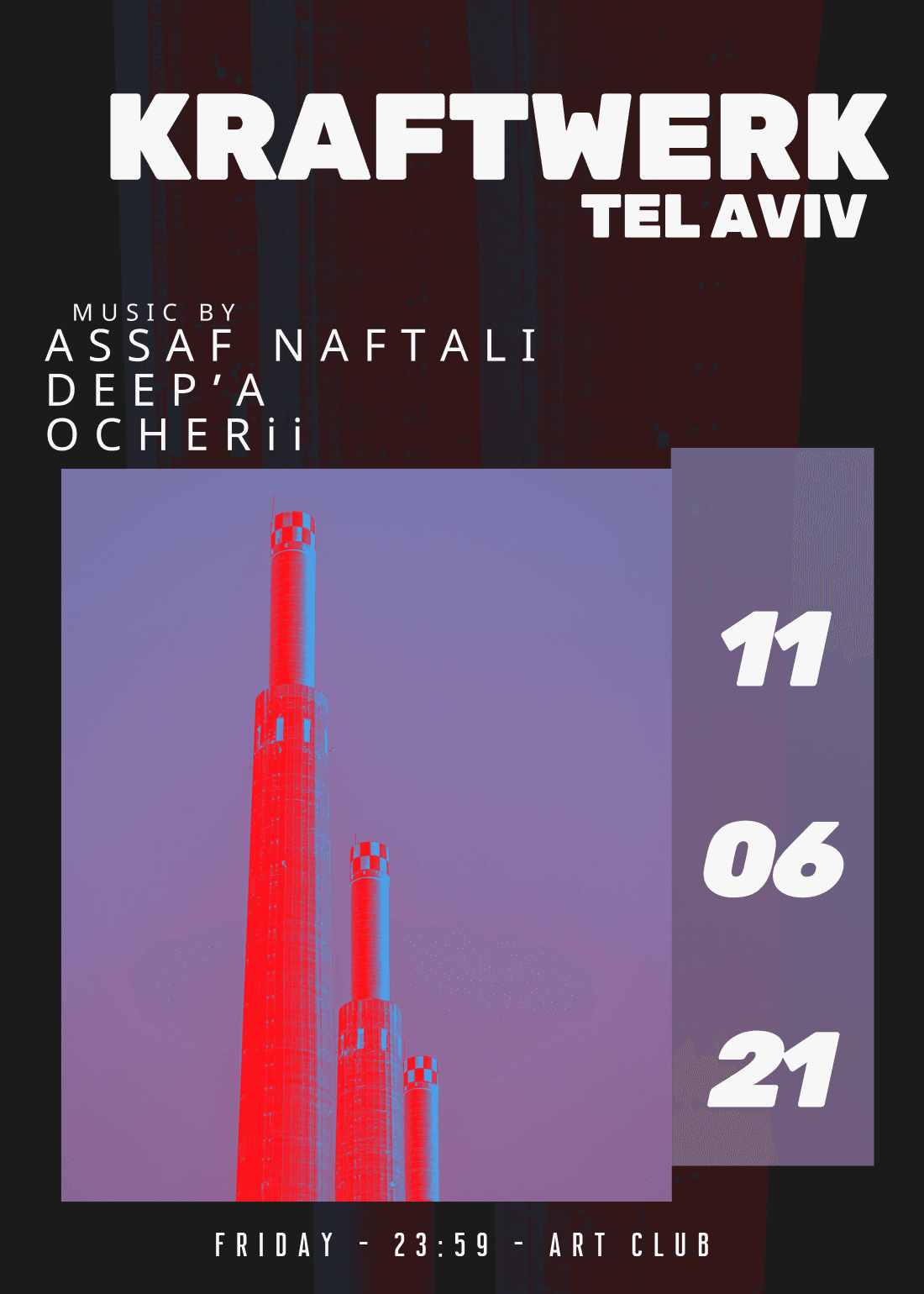Kraftwerk Tel-Aviv / 11.06.21