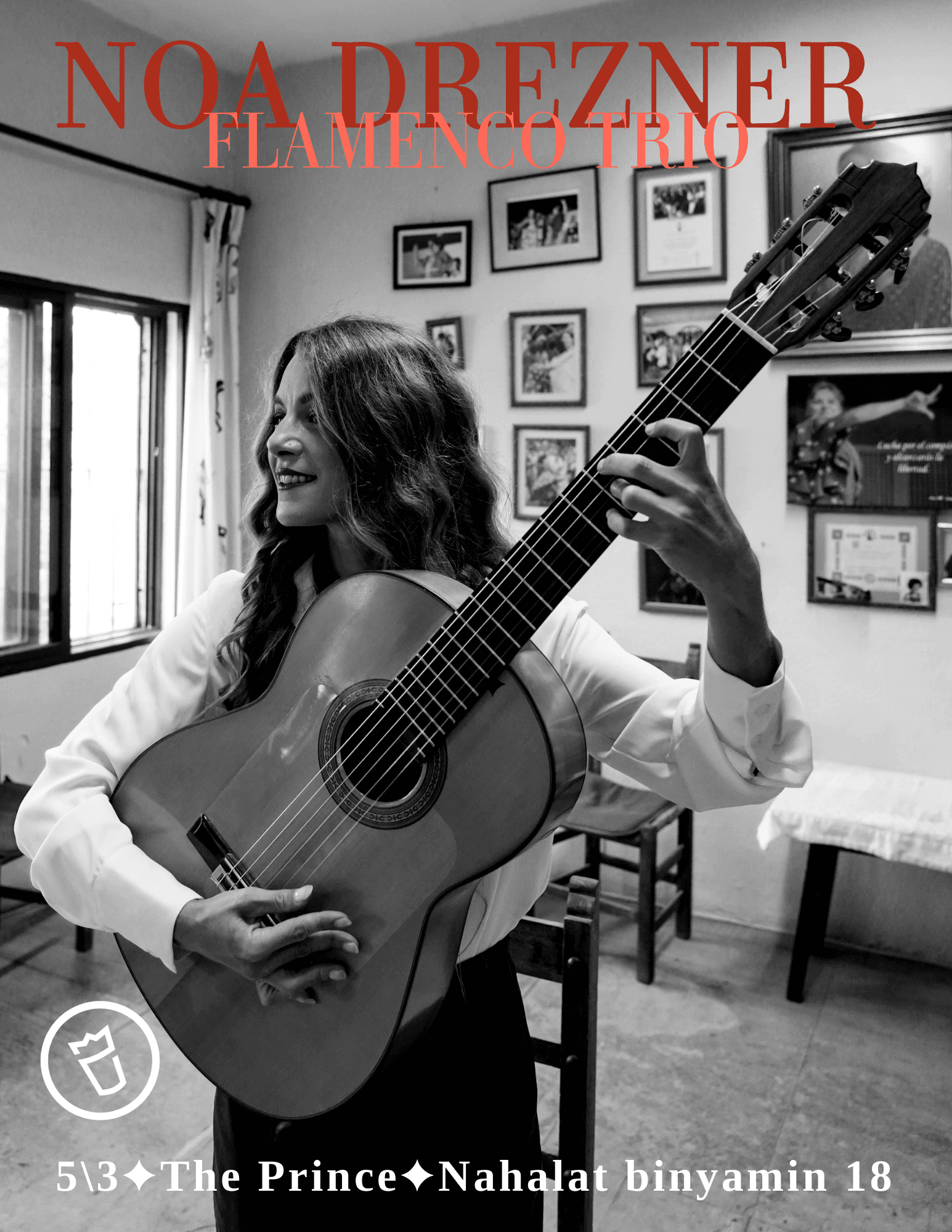 Noa Drezner✦5/3/24✦Flamenco Trio✦The prince✦הנסיך