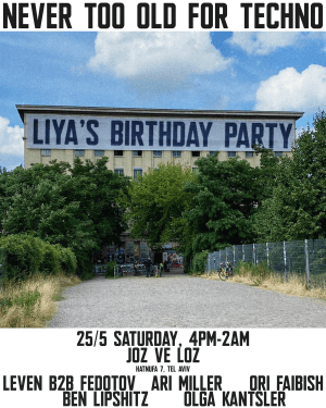 Liya's bday party: Never too old for techno