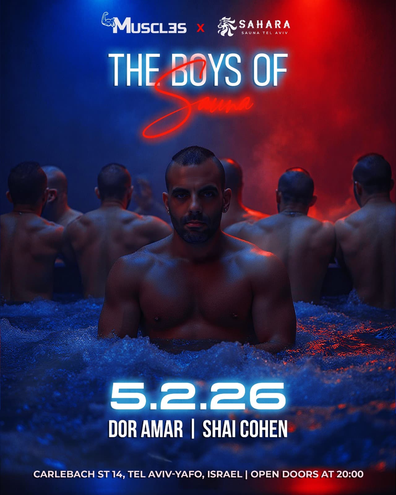 MUSCLES XXL- 💦THE BOYS OF SAUNA💦- WE ARE BACK💪