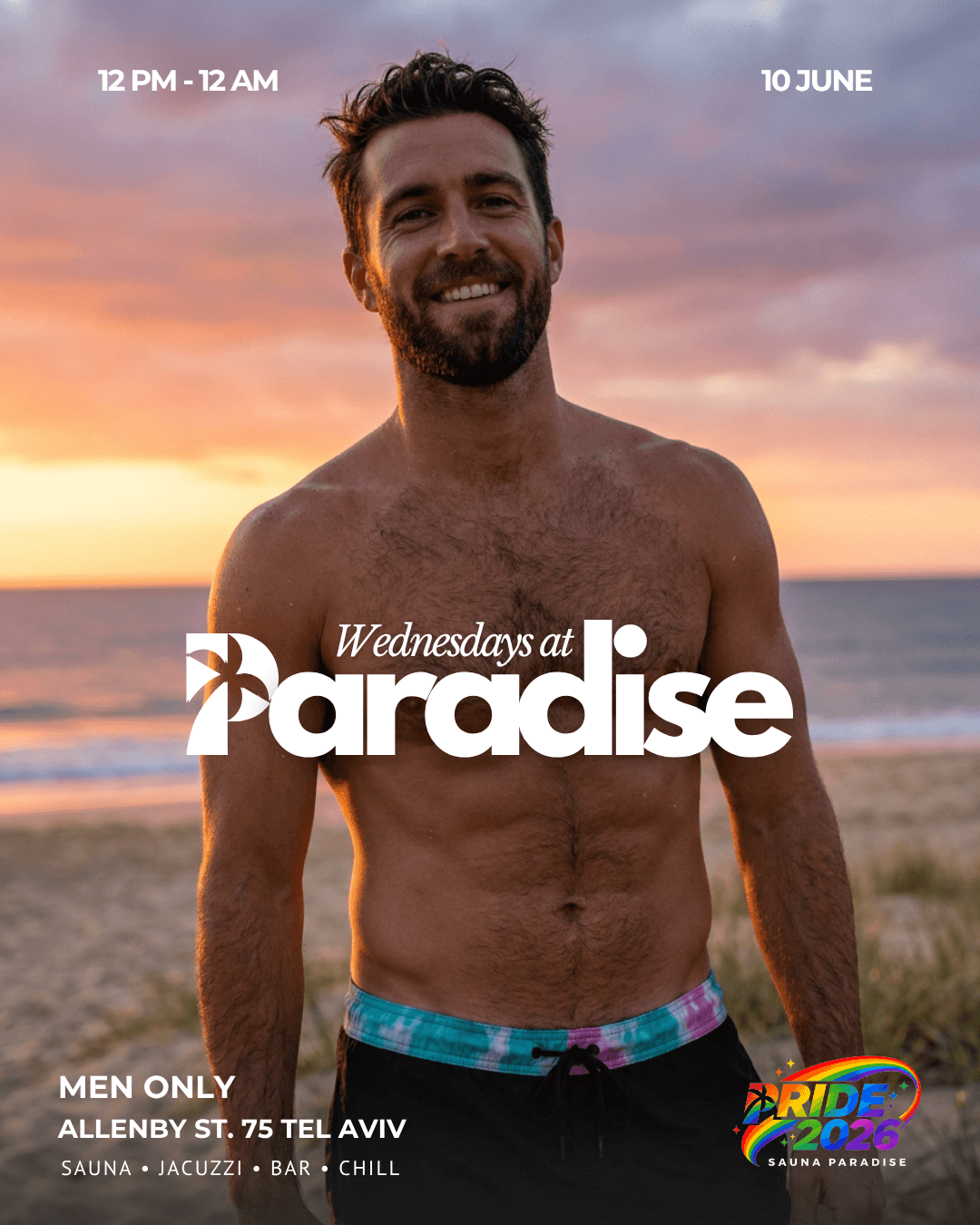 BI SEXY PRIDE 🔥 SAUNA PARADISE