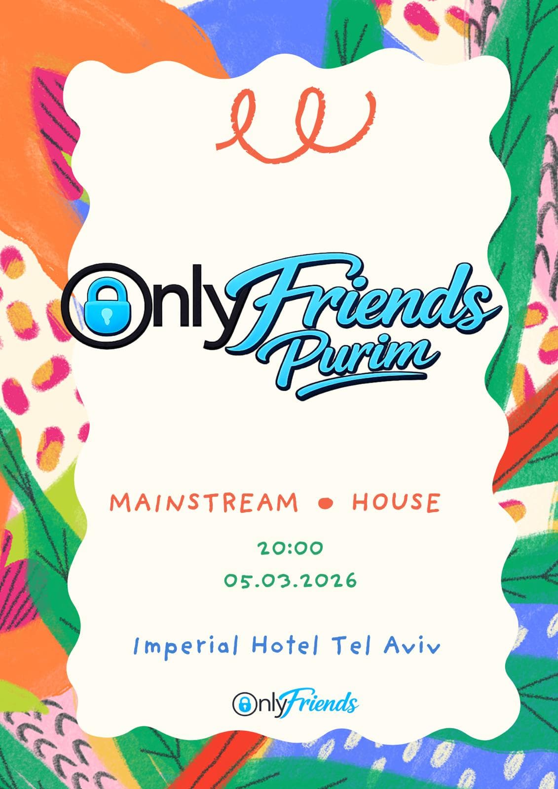 Purim Only Friends