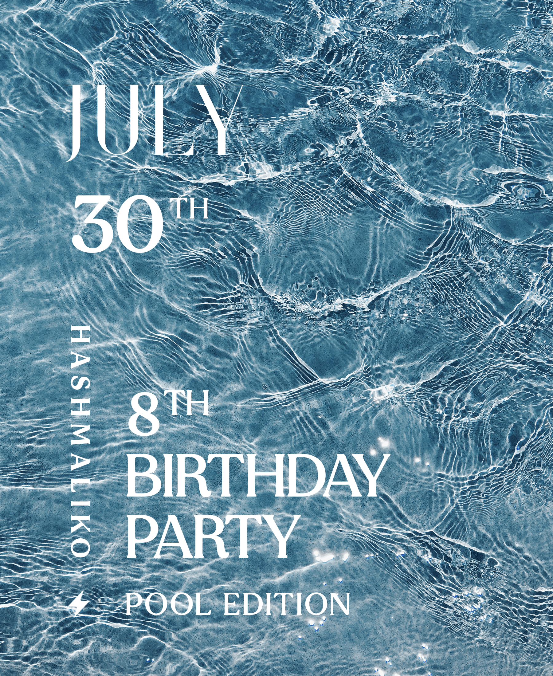 Hashmaliko 8th B-day | Pool Edition