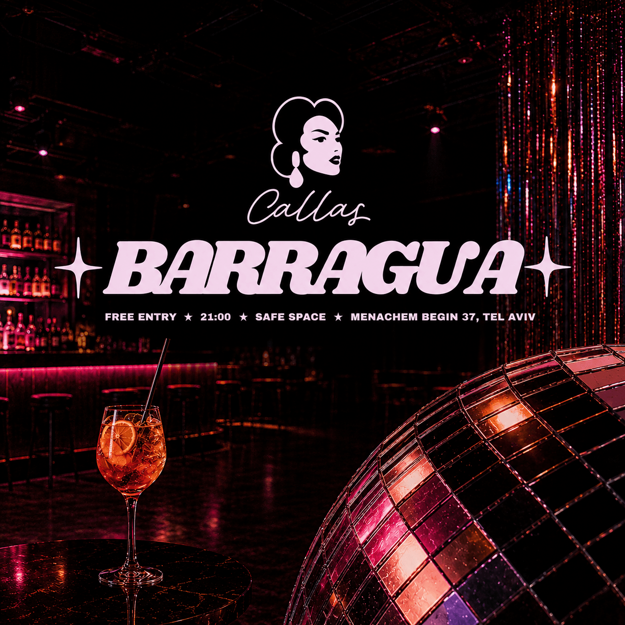 CALLAS BARRRRAGUA 🍷🌈🫗 קאלאס דאנס בר
