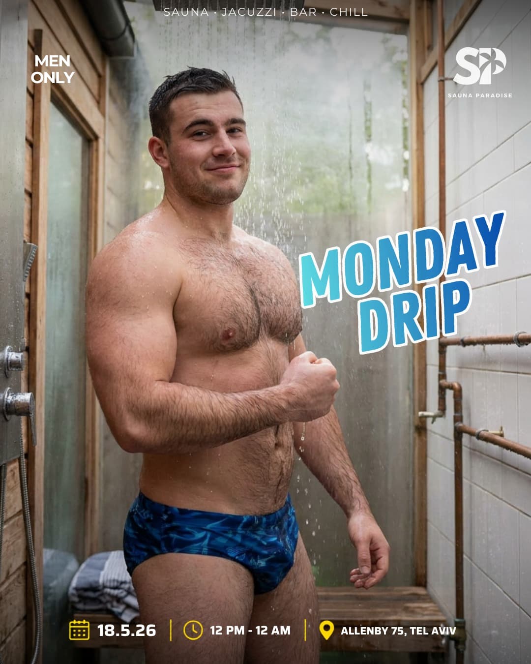MONDAY DRIP 💦 SAUNA PARADISE
