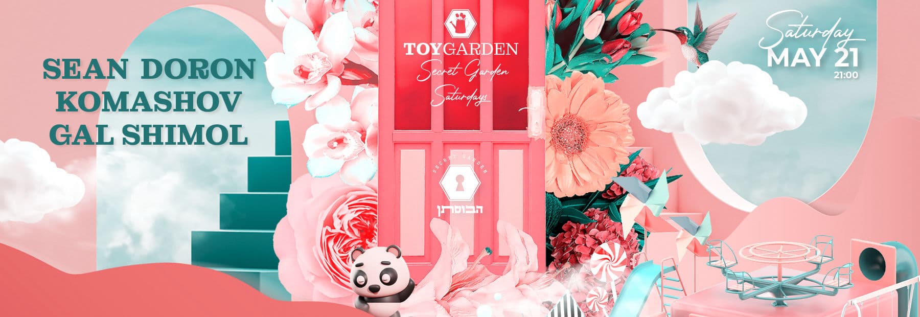 Toy Garden SATURDAY - secret garden