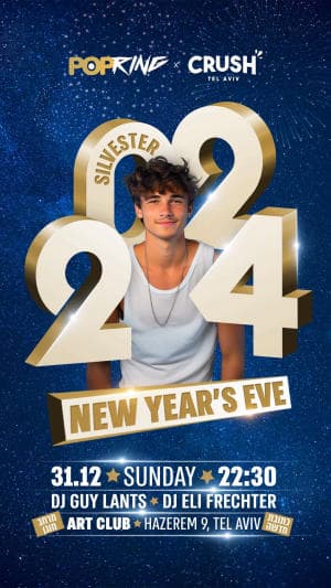 POP RING X CRUSH - SILVESTER MEGA PARTY