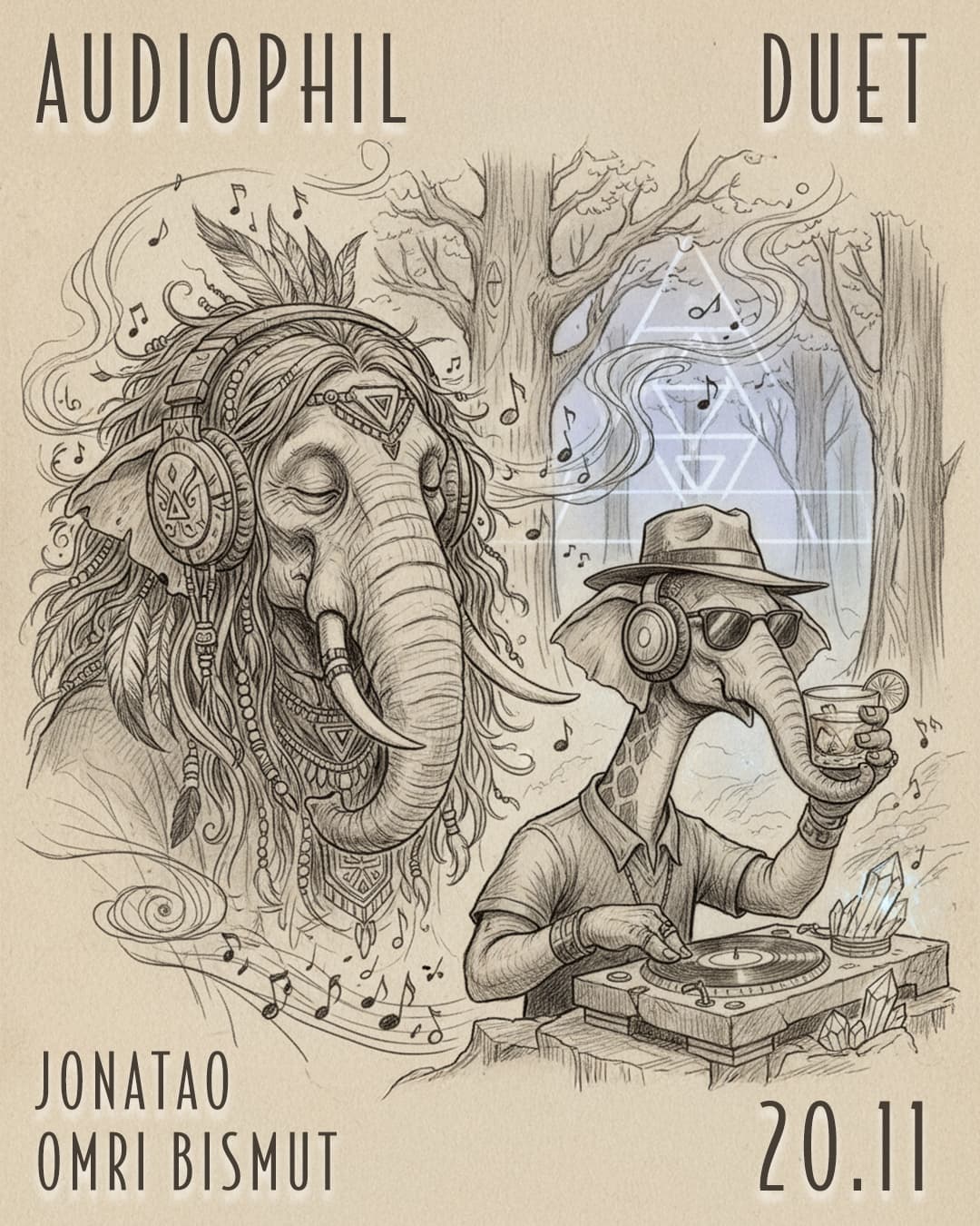 AUDIOPHIL DUET |20/11 | OMRI BISMUT X JONATAO