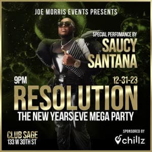 Joe Morris Events Presents Resolution The New Years Eve Mega Party