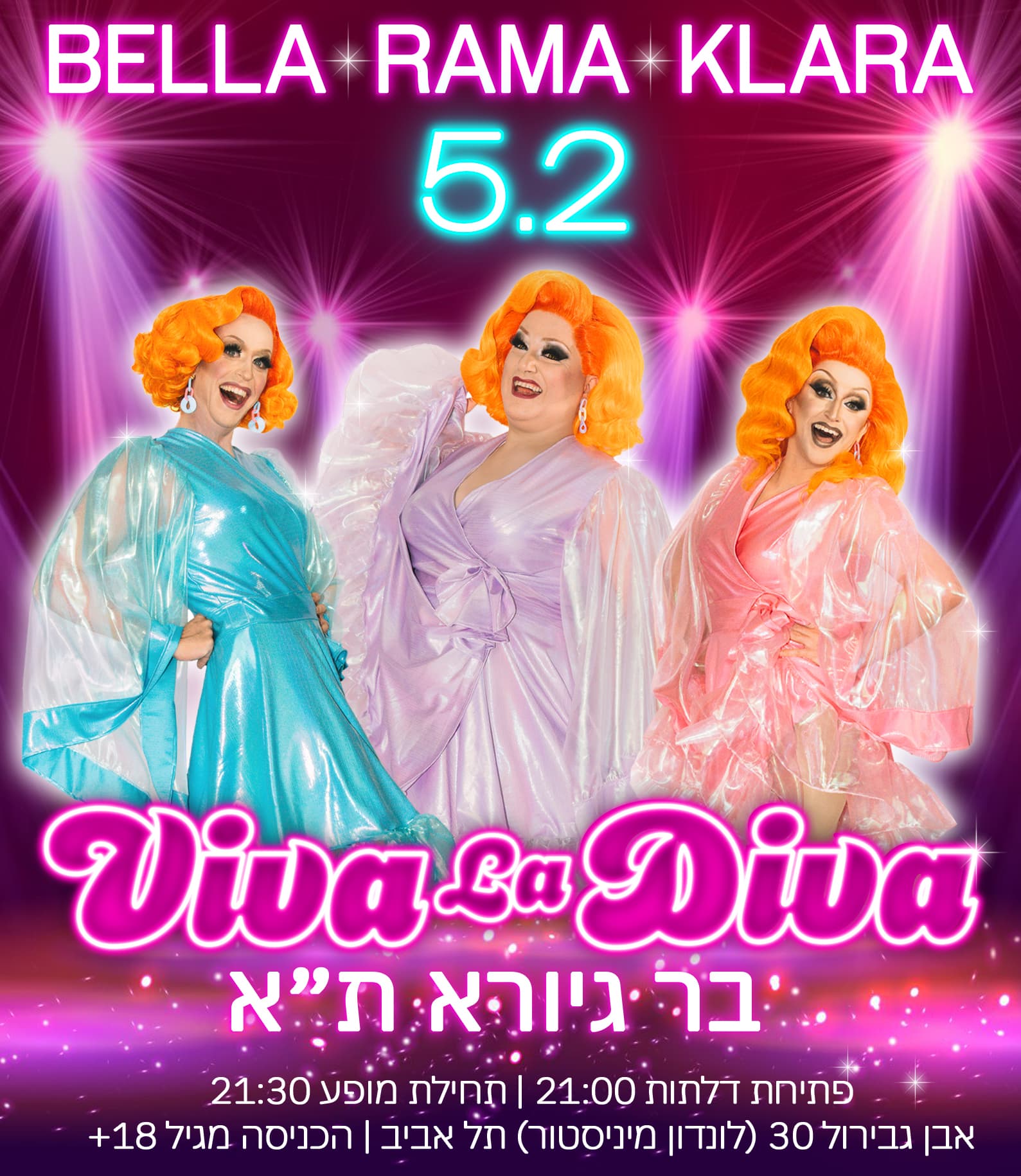 VIVA LA DIVA - DRAG SHOW