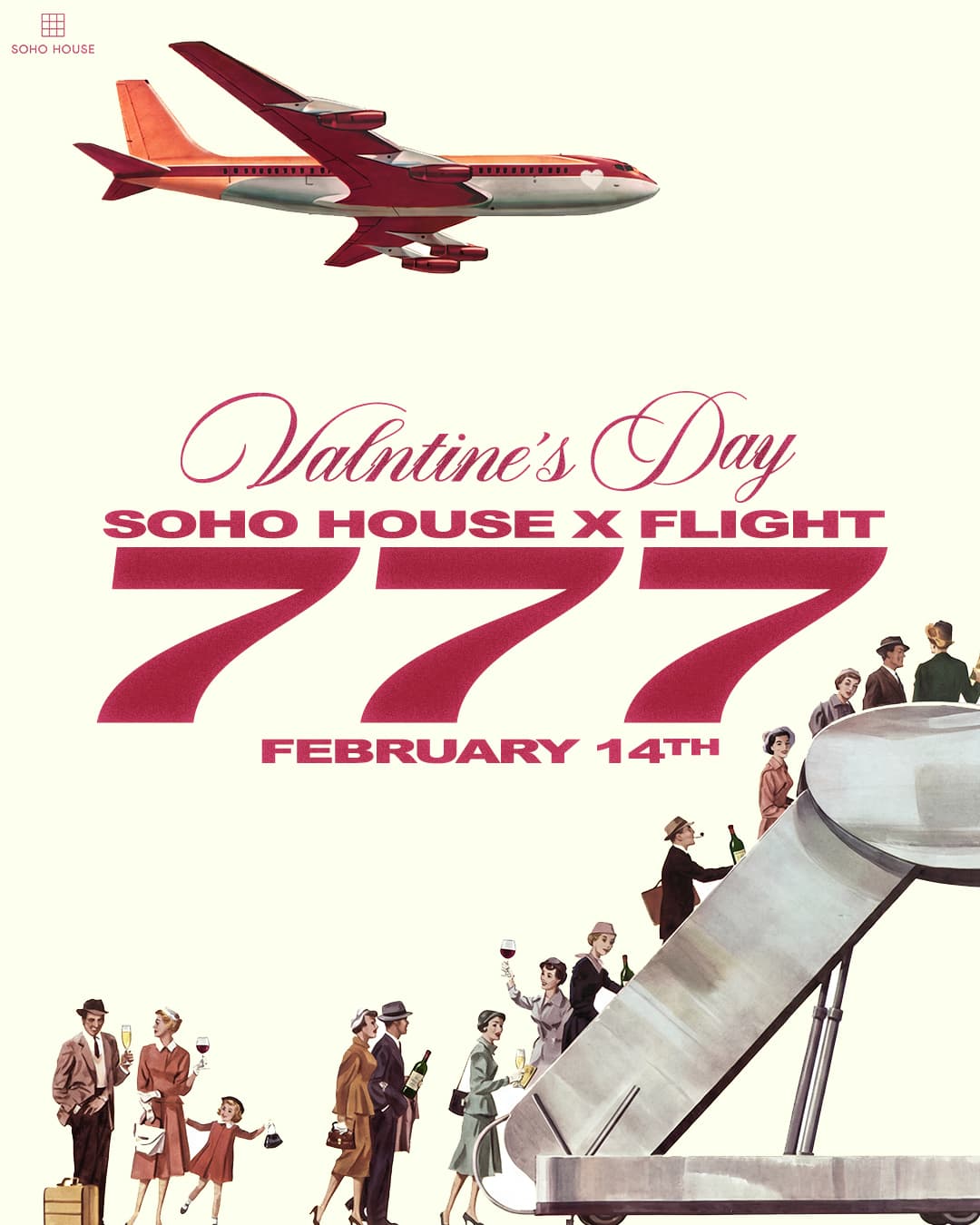 Valentine's Day | Flight 777 @ Soho House