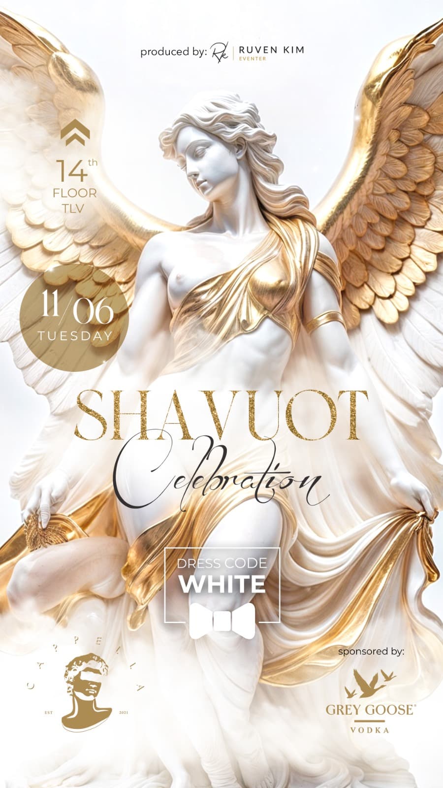 SHAVUOT CELEBRATION at CAPPELLA club by WoW exclusive events & Ruven Kim Eventer
