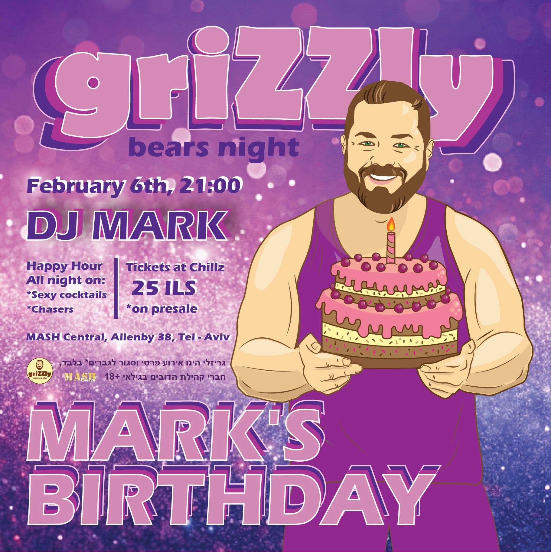 GRIZZLY - MARK'S BIRTHDAY