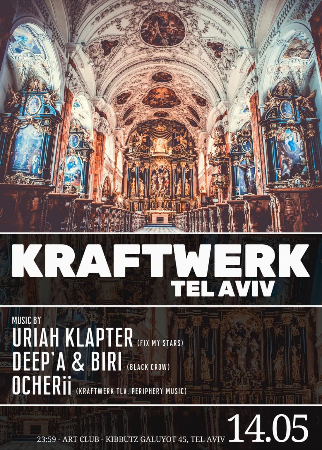 Kraftwerk Tel-Aviv / Pre Shavuot