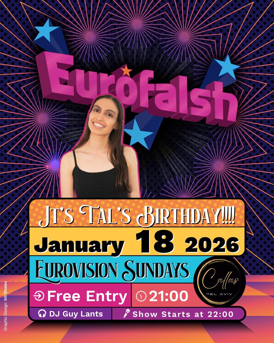 Eurovision Sundays with the EuroFalsh - It's Tal's Birthday! 🎉