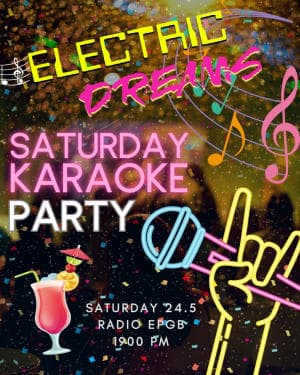 ELECTRIC DREAMS KARAOKE! אלקטריק דרימז קריוקי