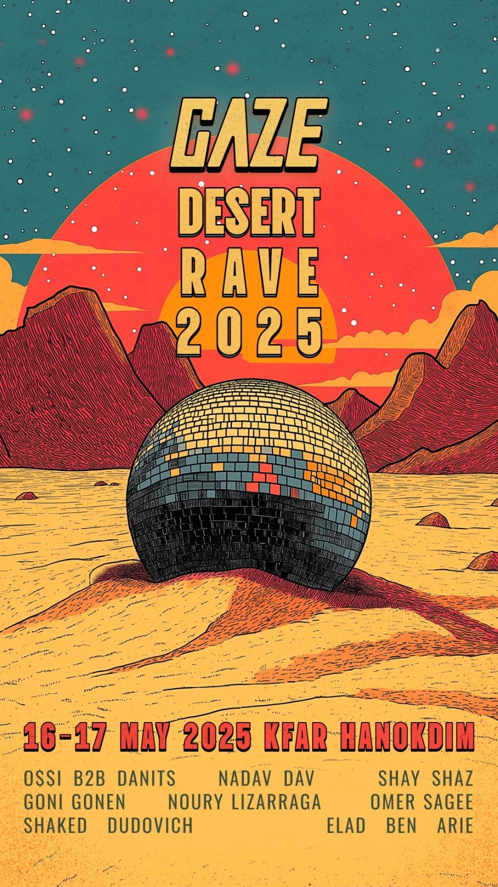 GAZE DESERT RAVE