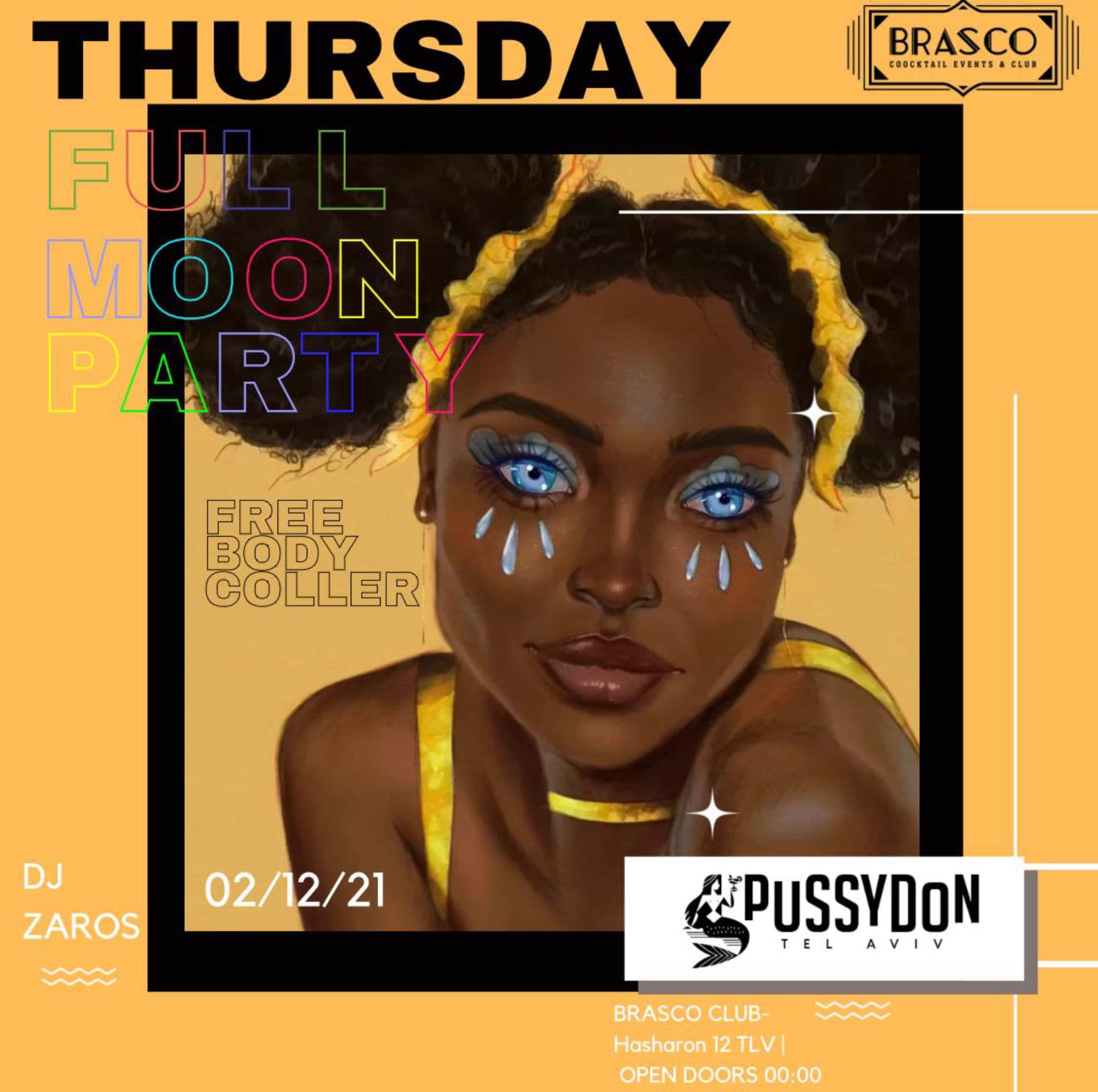 Pussydon Full Moon @ Brasco